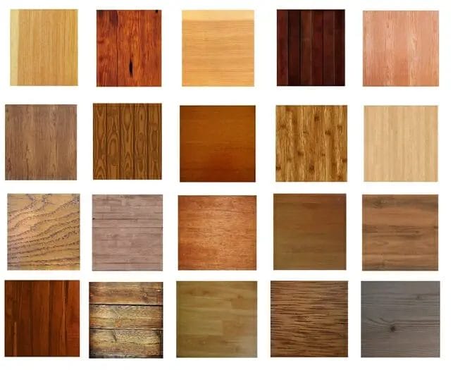 Different Wood Types